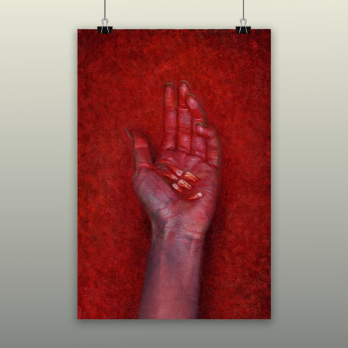 8"x12" Fine Art Print Fallen Teeth