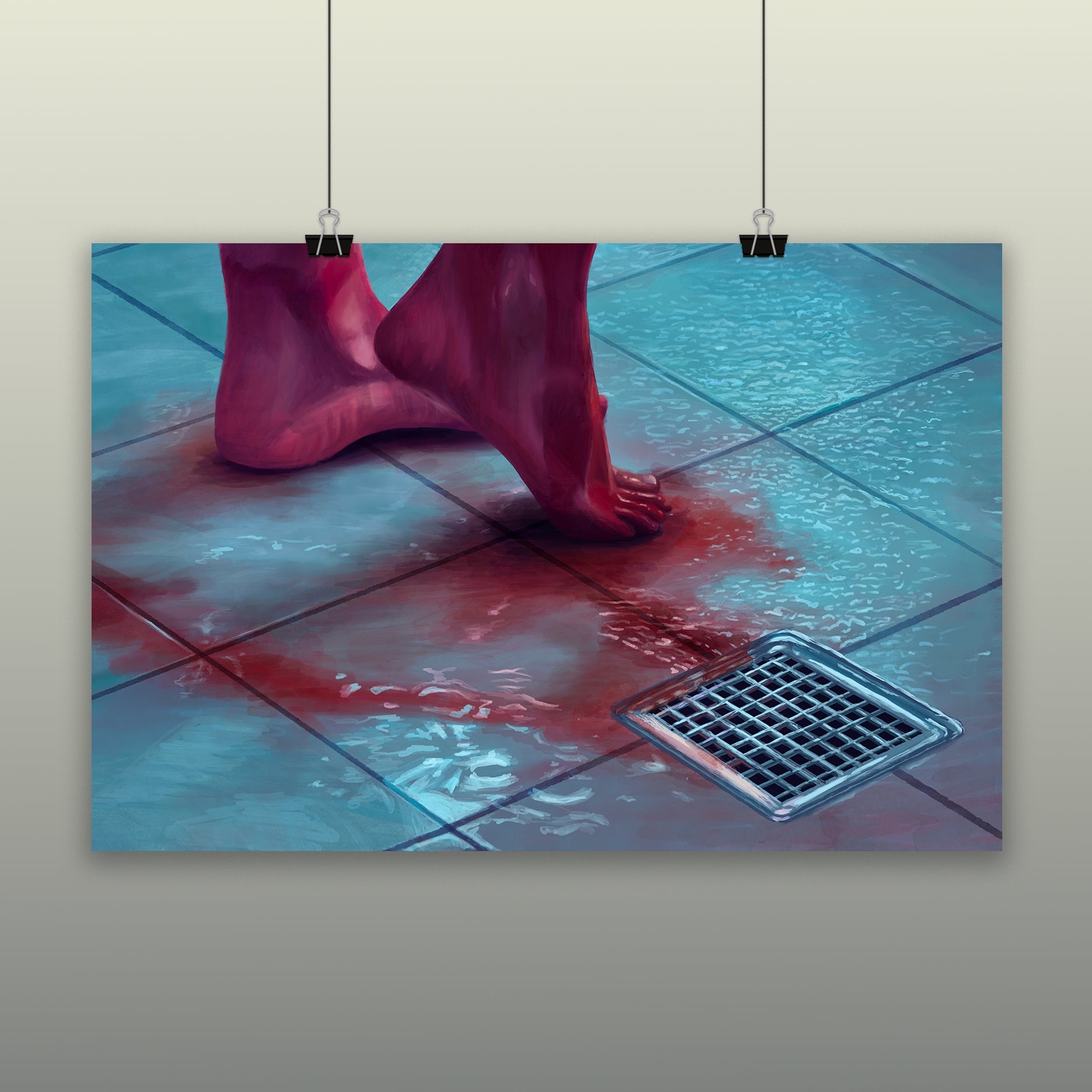 8"x12" Fine Art Print Horror Film Gone Girl